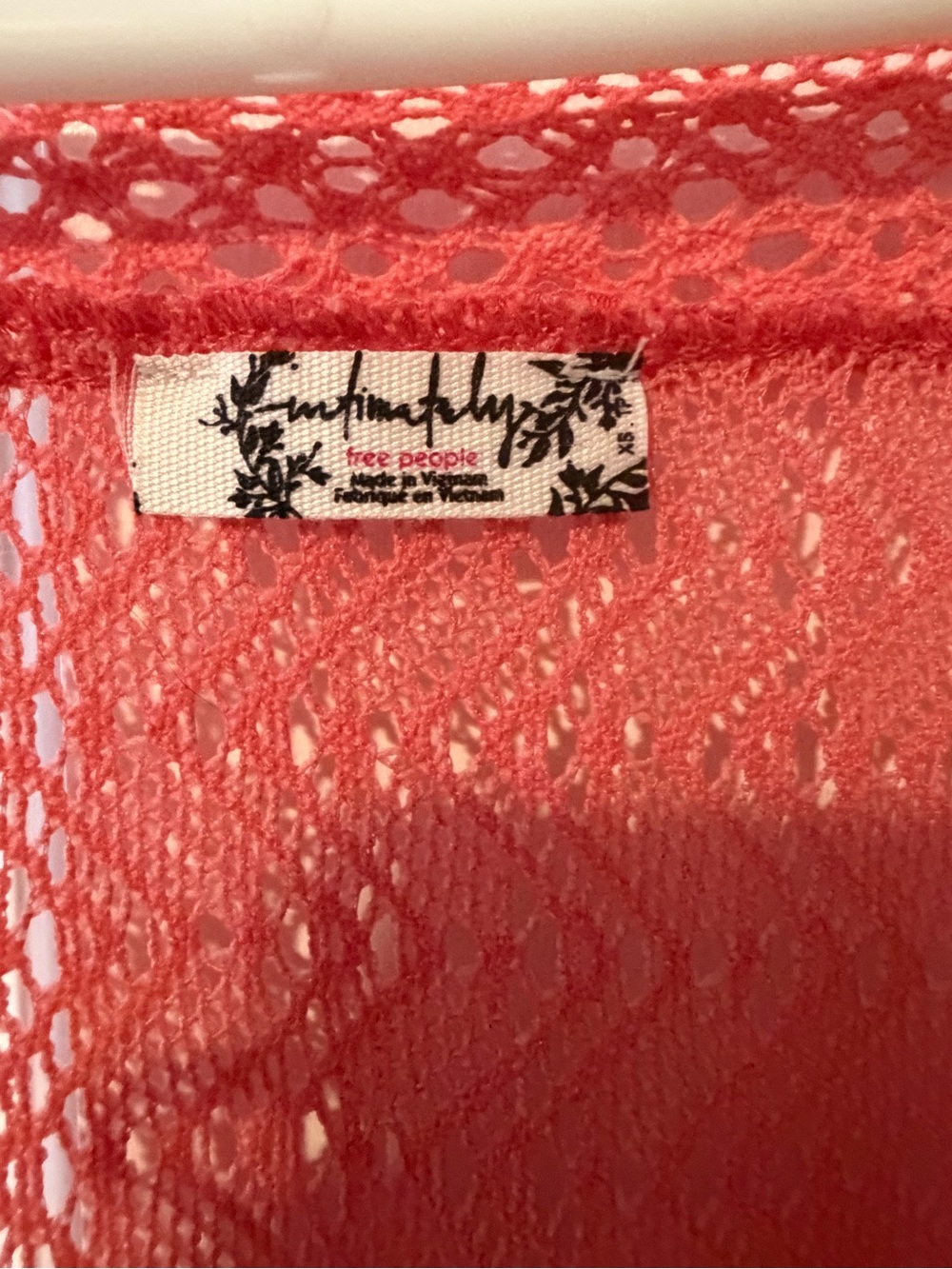 Free People Coral Crochet Tank Top - Picture 3 of 4